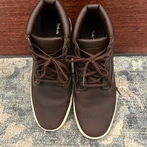 Mens Timberlake Dark Brown Boots Sz 11.5